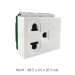 เต้ารับกราวน์เดี่ยว