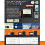 LAMPTAN โคมไฟโซล่าเซลล์ ฟลัดไลท์ 300W รุ่น SHIELDLUX สปอตไลท์ SOLAR FLOODLIGHT แสงขาว - Image 4