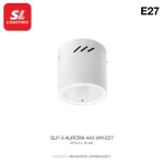 โคมไฟติดดาวน์ไลท์ติดลอย สีขาวด้าน ขั้ว E27 รุ่น AURORA SL SLIGHTING