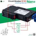 รายละเอียดเบรกเกอร์กันดูด RCBO