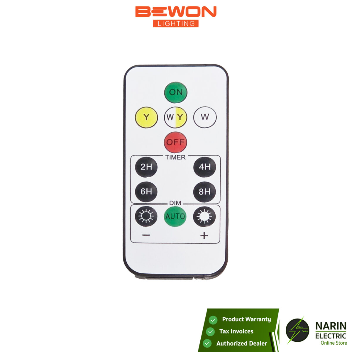 BEWON สปอร์ตไลท์โซล่าเซลล์ 100W / 200W รุ่น MICRO | โคมไฟ 3 สี (Daylight/Warm/Cool) ในตัวเดียว กันน้ำ IP65 | Narin Electric